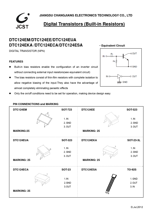 DTC124ESA