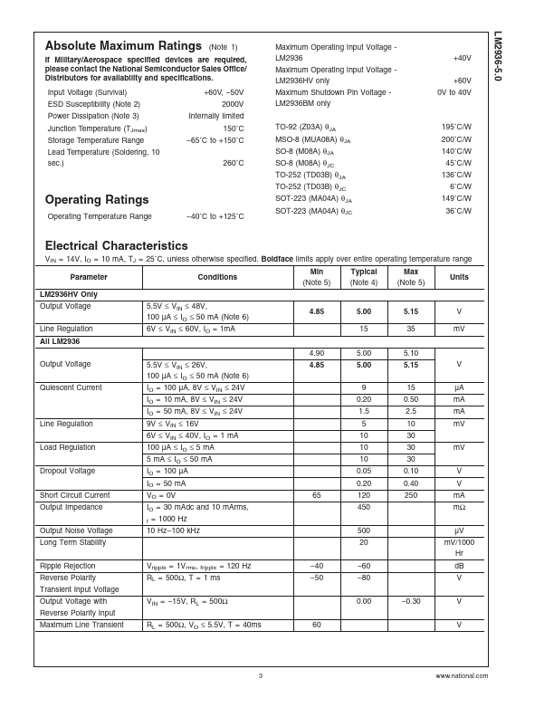 LM2936-5.0