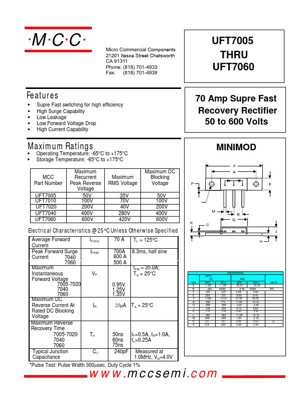 UFT7060