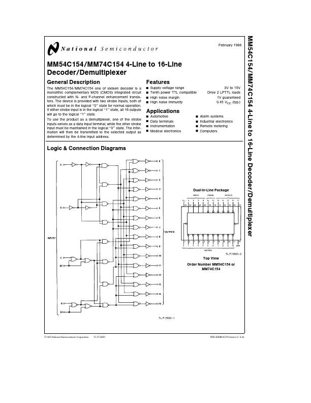 MM74C154