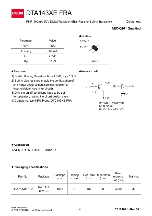 DTA143XEFRA