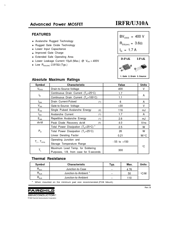 IRFU310A