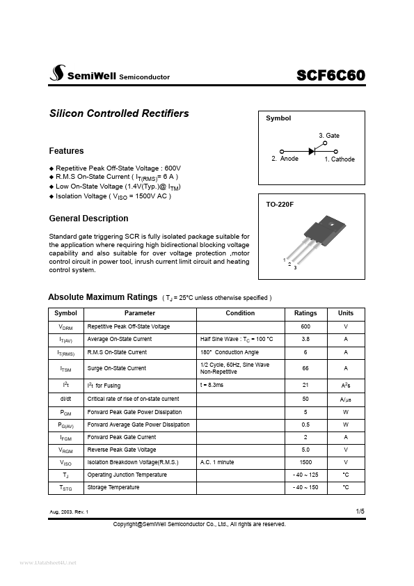 SCF6C60