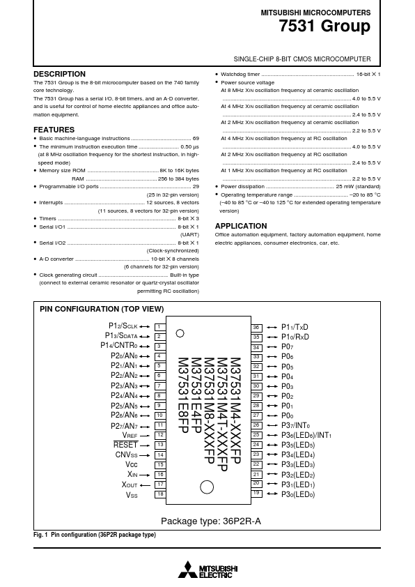 M37531E4T-XXXGP