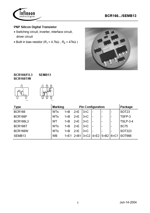 BCR166T