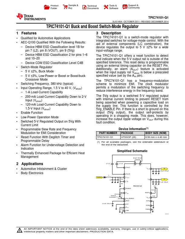 TPIC74101-Q1