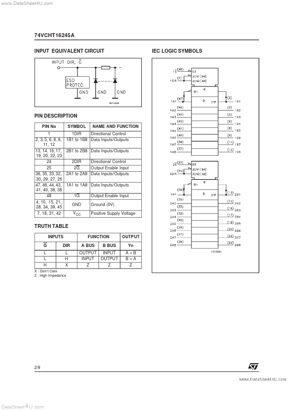 74VHCT16245A