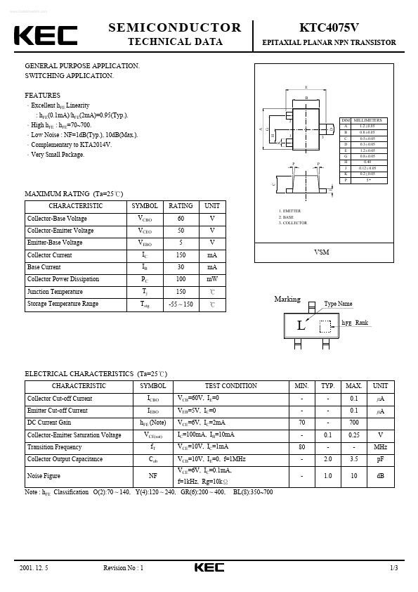 KTC4075V