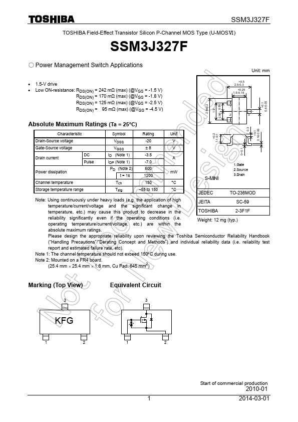 SSM3J327F