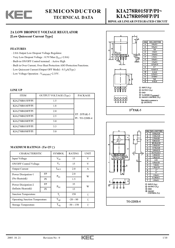 KIA278R020FP