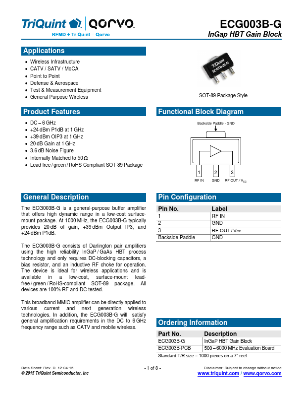 ECG003B-G