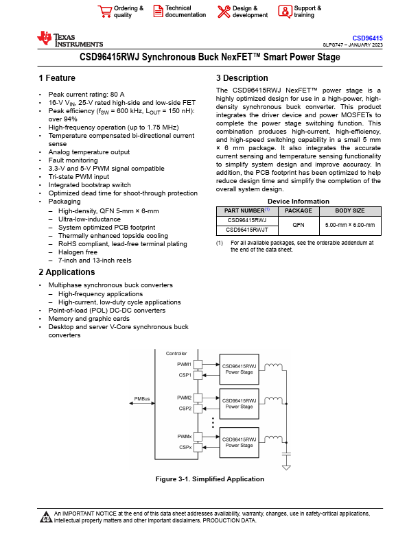 CSD96415RWJ