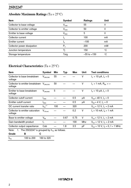 2SD2247