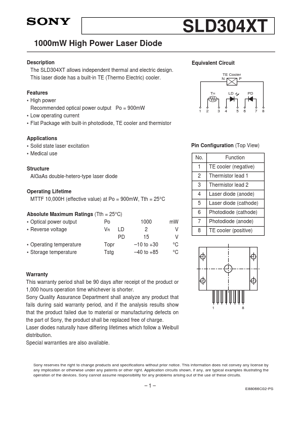 SLD304XT