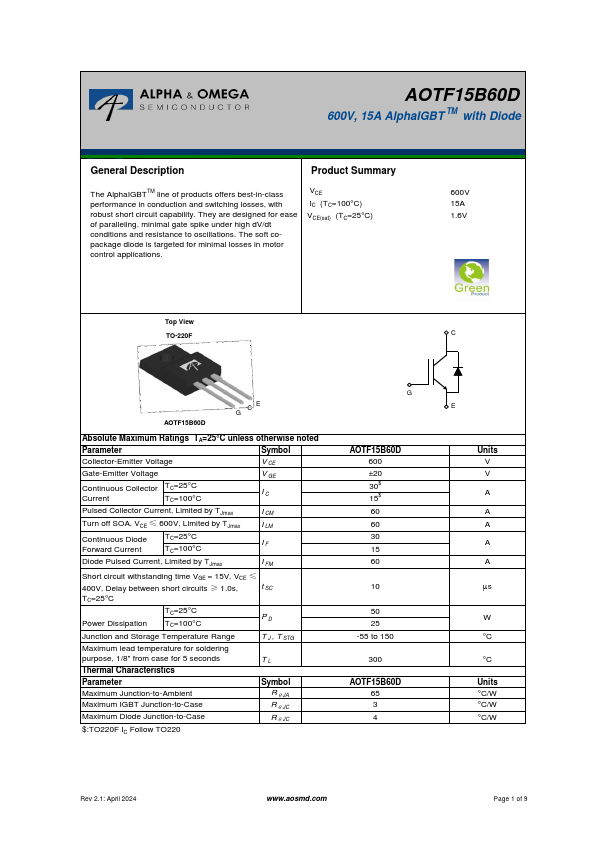 AOTF15B60D