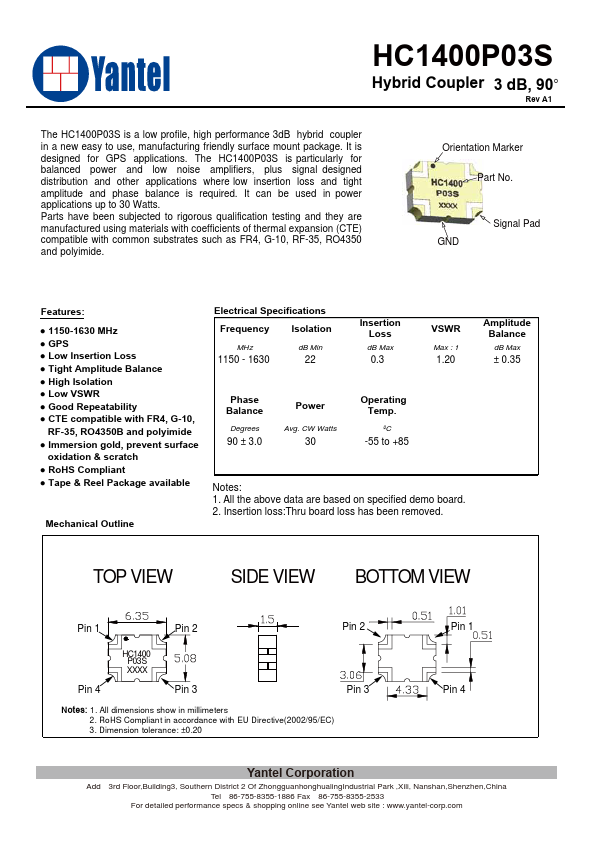 HC1400P03S