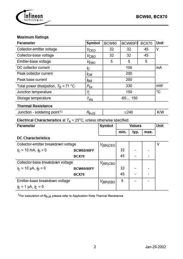 BCX70G