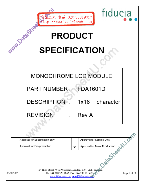 FDA1601D