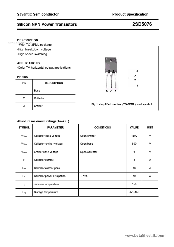 2SD5076