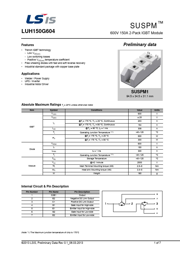 LUH150G604