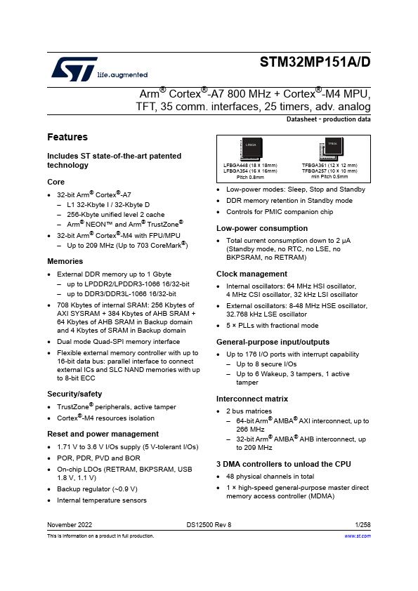 STM32MP151A