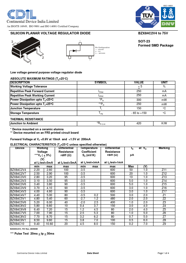 BZX84C2V7