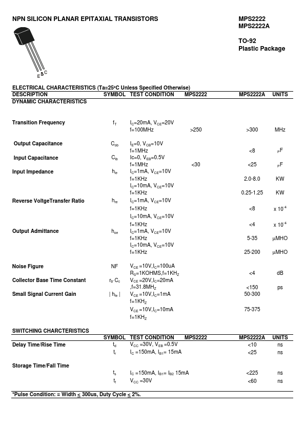 MPS2222A