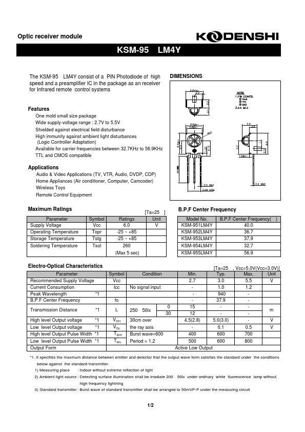 KSM-952LM4Y