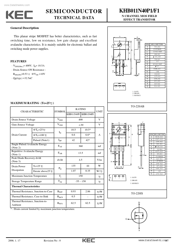 KHB011N40P1