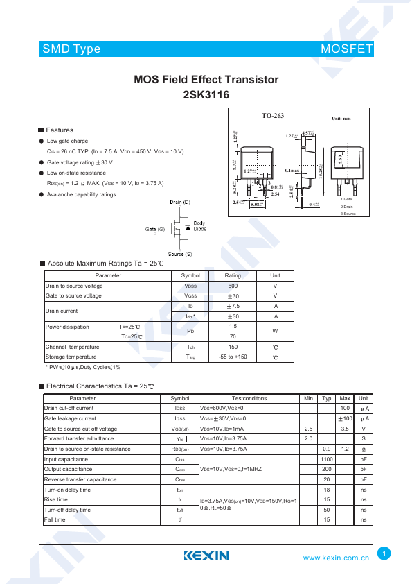 2SK3116