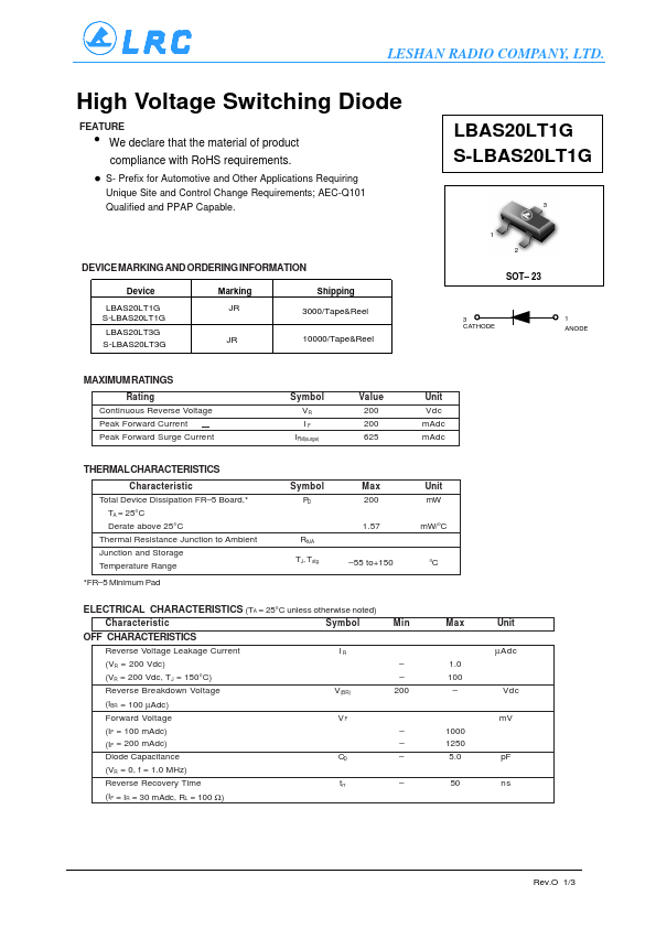 LBAS20LT1G