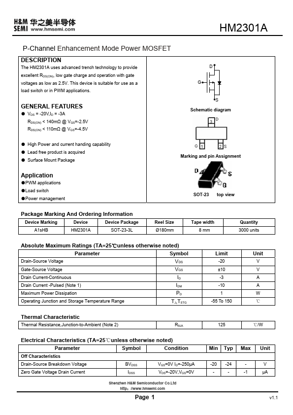 HM2301A