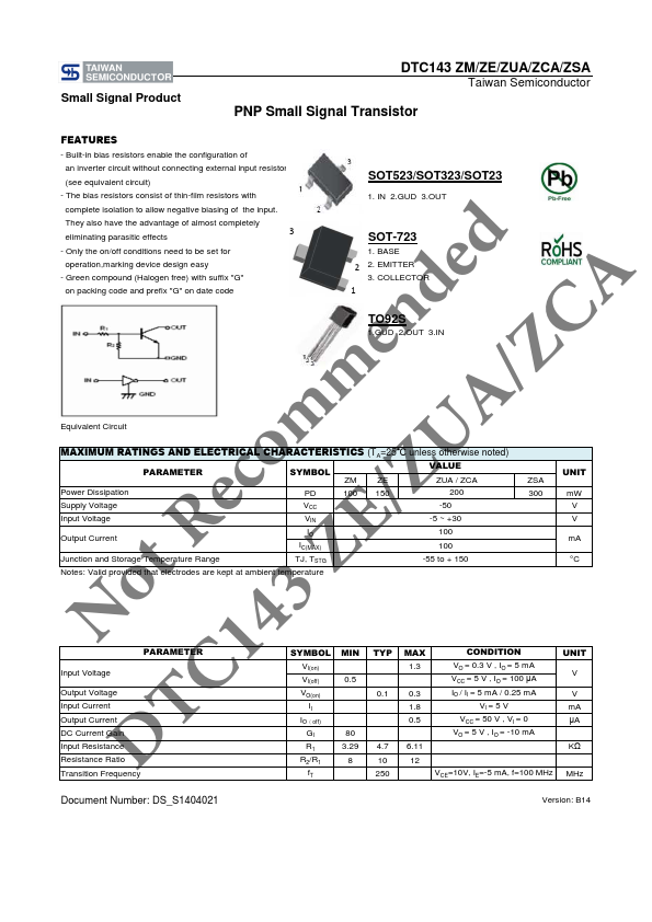 DTC143ZCA