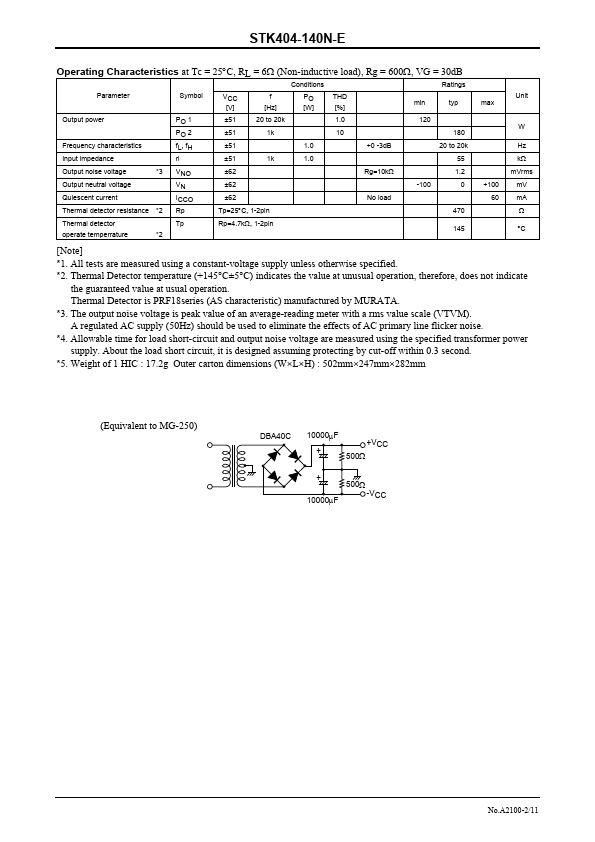 STK404-140N-E