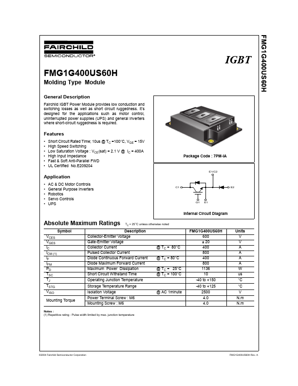 FMG1G400US60H