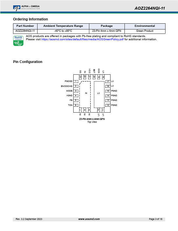 AOZ2264NQI-11