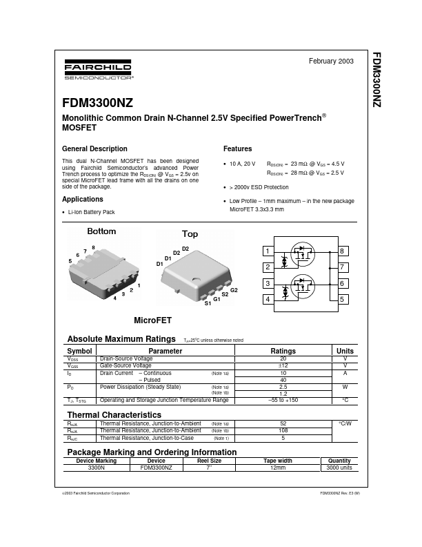 FDM3300NZ