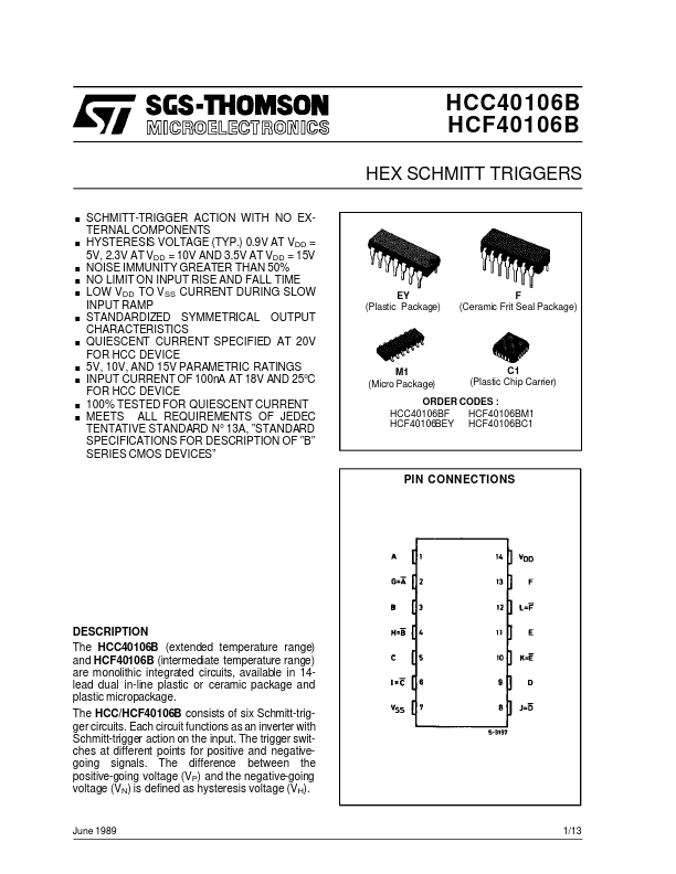 HCF40106B