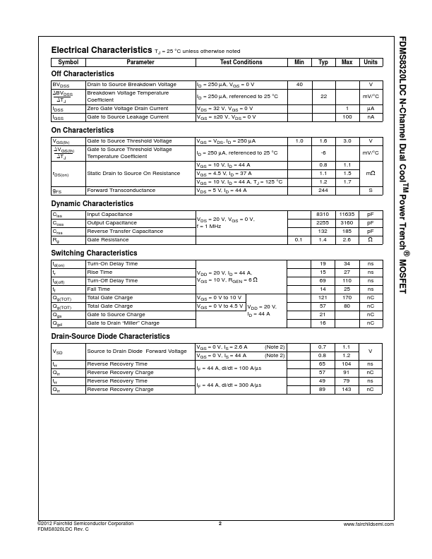 FDMS8320LDC