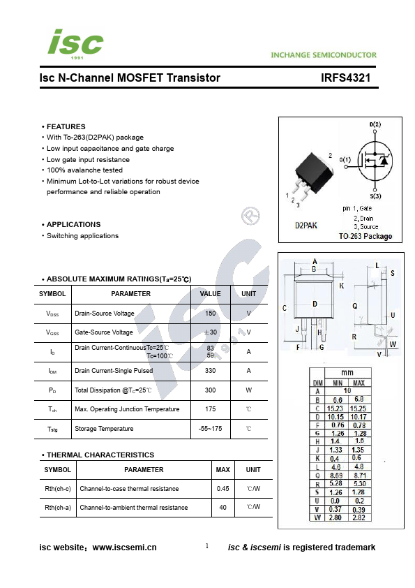 IRFS4321