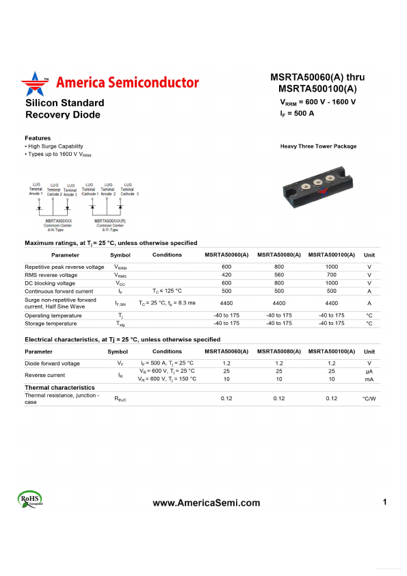 MSRTA50060A