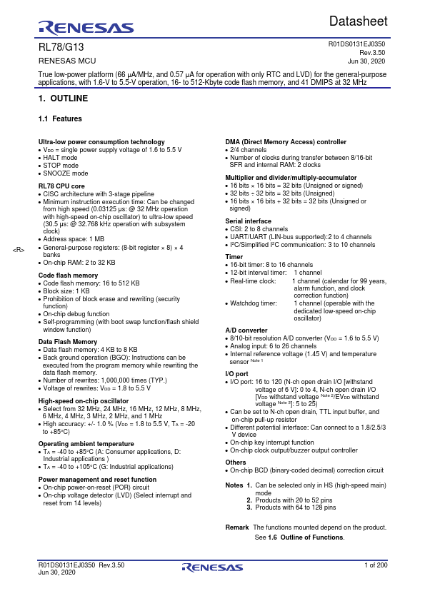 R5F1018CALA