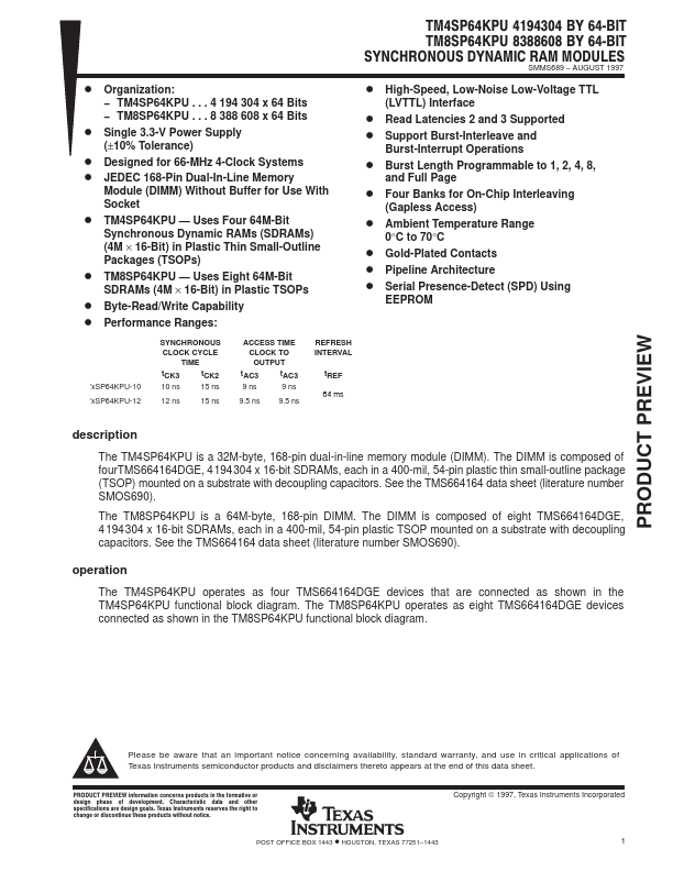 TM4SP64KPU