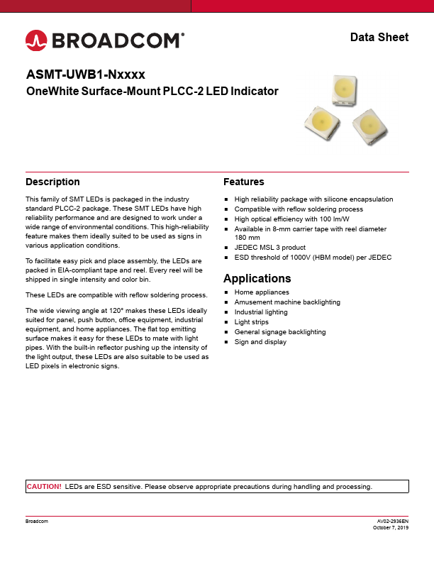 ASMT-UWB1-NX3B2