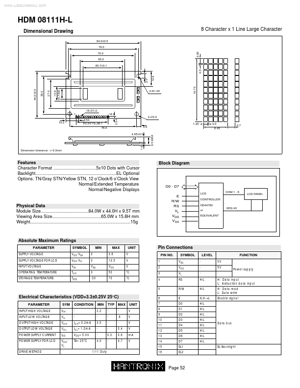 HDM08111H-L