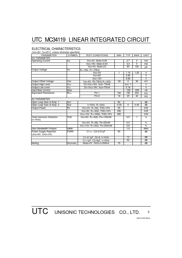 UTCMC34119