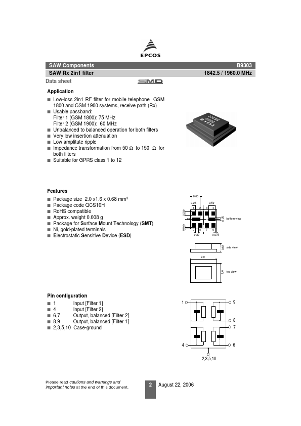 B9303