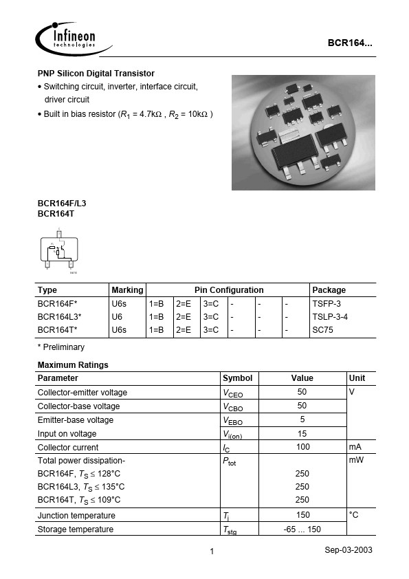 BCR164T