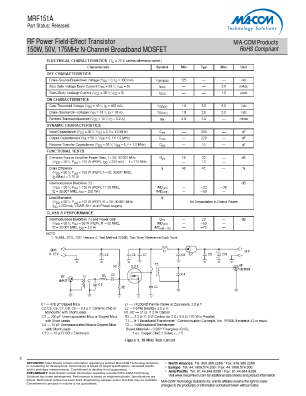 MRF151A