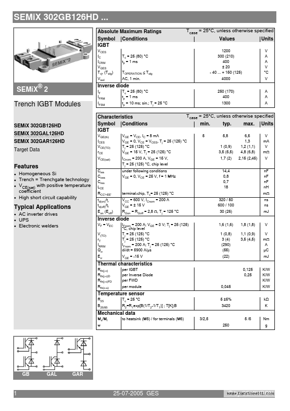 SEMIX302GAR126HD